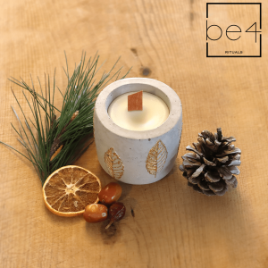 Beton Vanilya Aromalı Soya Mumu | Be4 Rituals